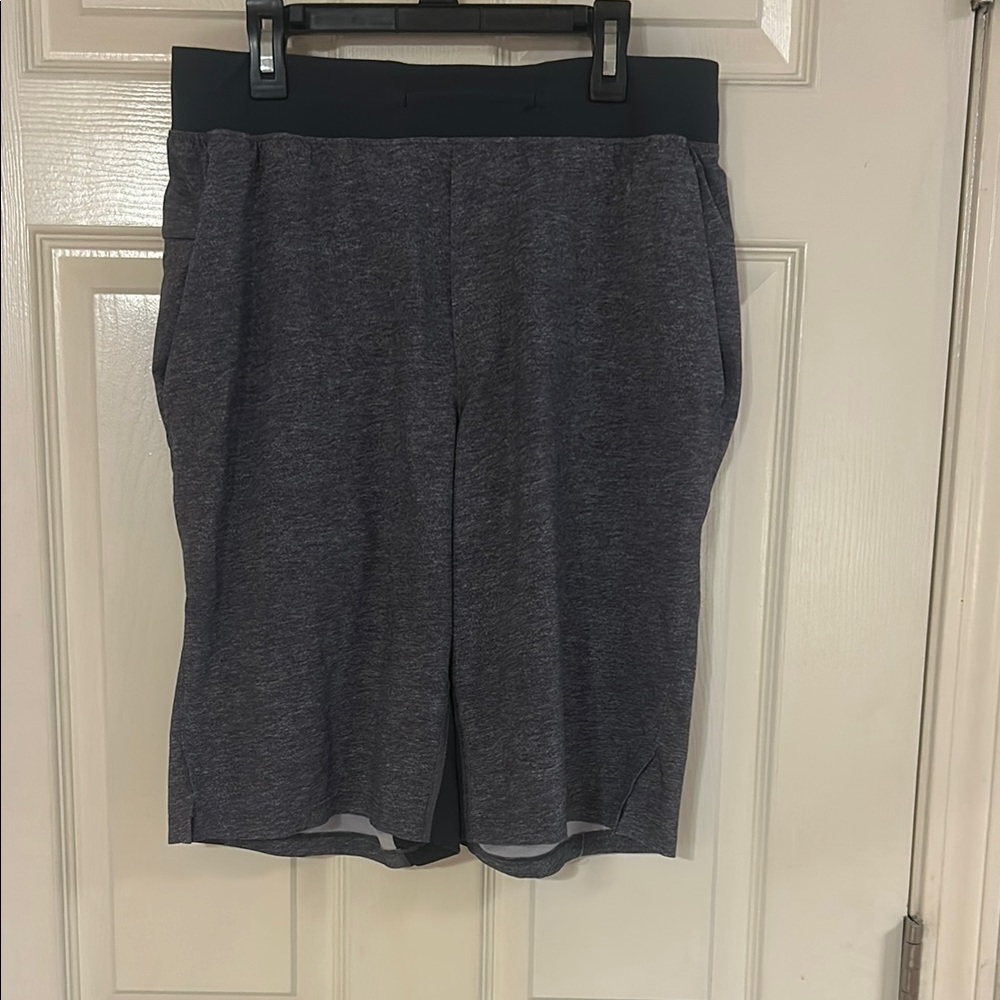Gray Mens lululemon T.H.E shorts 9 inches *linerless, medium